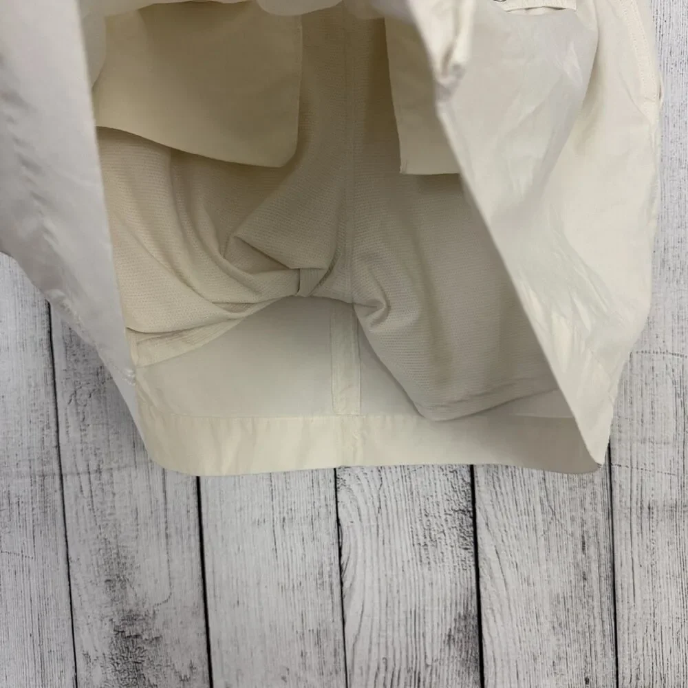 Athleta Women's Size 16 Cream Vienna Cargo Skort Tennis Golf Athleisure Active